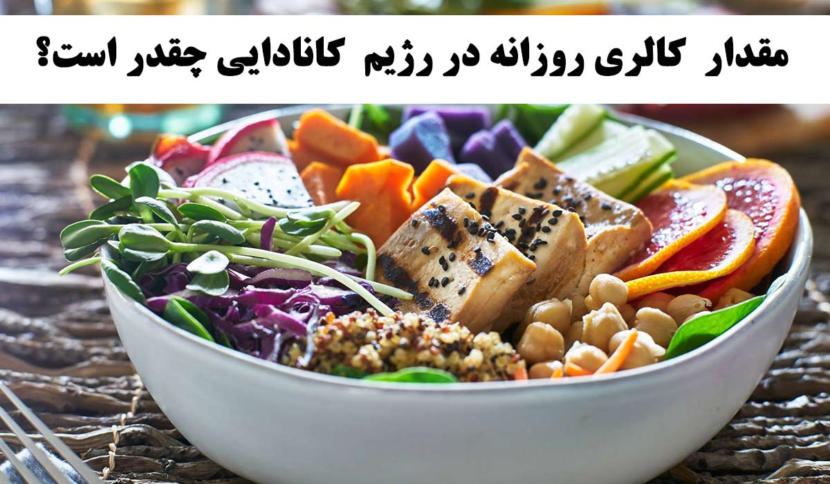 مقدار کالری روزانه در رژیم کانادایی چقدر است؟