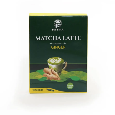 ماچا لاته زنجبیل